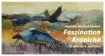 Einladungskarte Faszination Kraniche (c) FRank Koebsch