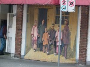 Vancouver - Die Geschichte einer chinesichen Einwanderfamilie als Wandmalerei (c) Frank Koebsch (2)
