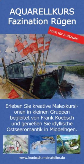 Malreise Faszination Rügen mit Frank Koebsch v
