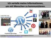 Social Web - Ich verteile meine Informationen, um mit Menschen zu kommunizieren (c) Frank Koebsch