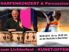 Kunst Offen an der Recknitz - Harfenkonzert & Percussion mit Kasia Lewandowska