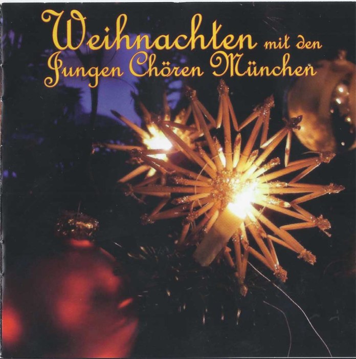 Cover der CD - Weihnachten mit den Jungen Chören München