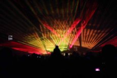 Lasershow während der Rostocker Lichtwoche (c) Frank Koebsch (4)