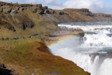 Gullfoss Wasserfall auf Island (c) Frank Koebsch