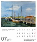 Kalenderblatt Juli 2016