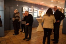 Besucher der Ausstellung von Hanka u Frank Koebsch im Graal Müritz (c) Frank Koebsch (1)