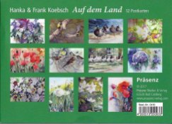 Postkarten-Serie Auf dem Land mit Aquarellen von Hanka & Frank Koebsch im Präsenz Verlag (2)