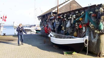 Entdeckungen in der Traditionsecke des Fischereihafens von Gager (c) FRank Koebsch (2)