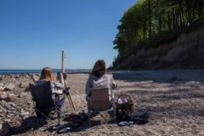 Plein Air Festival 2018 - Ölmaler am Strand von Heiligendamm (c) Frank Koebsch (13)