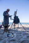 Plein Air Festival 2018 - Thomas Freund malt am Strand von Heiligendamm (c) Frank Koebsch (4)