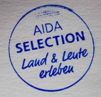 Stempel - AIDA Selection – Land & Leute entdecken