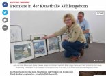 Ausstellung Farbenspiel in der Kunsthalle Kühlungsborn - in der SVZ 2019 03 13