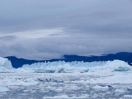 Eqi-Gletscher vor Ilimanaq in der Disko Bucht (2) Hanka Koebsch