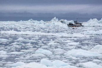 Wir entdecken das Grönland Eis in der Disko Bucht (10) Frank Koebsch