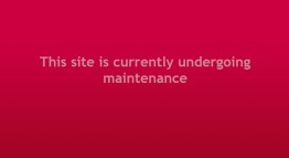 This site is currently undergoing maintenance